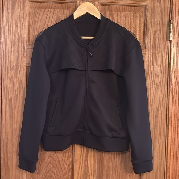 ZYIA Black Mesh Primo Activity Zip Up Jacket - Picture 8 of 14